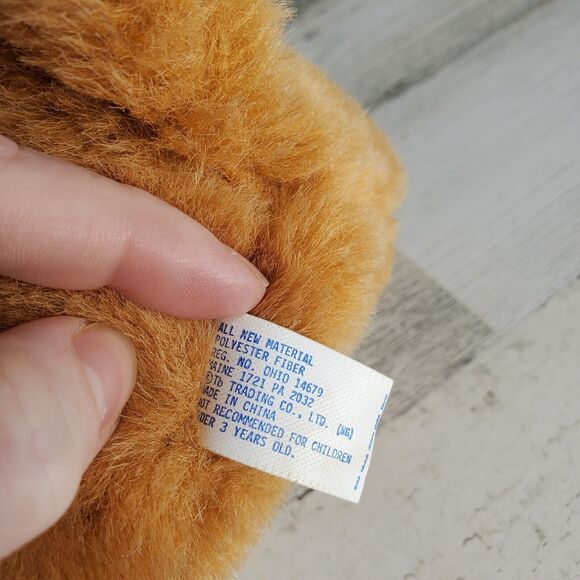 Vintage Hound Dog Plush Stuffed Animal Toy w/ Bow Tb Trading Co. CLEAN - Picture 6 of 8